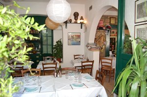 Inside Sperun Restaurant