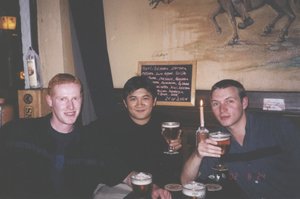 Me, Trung and Iain in Bruges