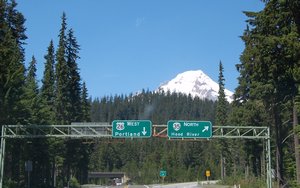 On the Road to Mount Hood