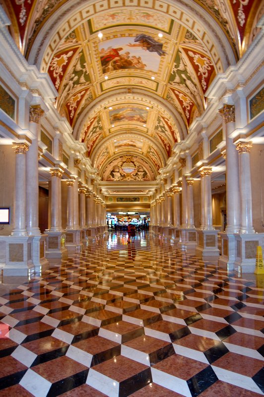 Lobby in The Venetian, Las Vegas