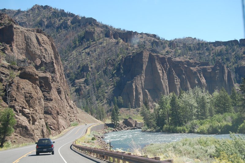 On Scenic Highway 16 to from Yellowstone to Cody