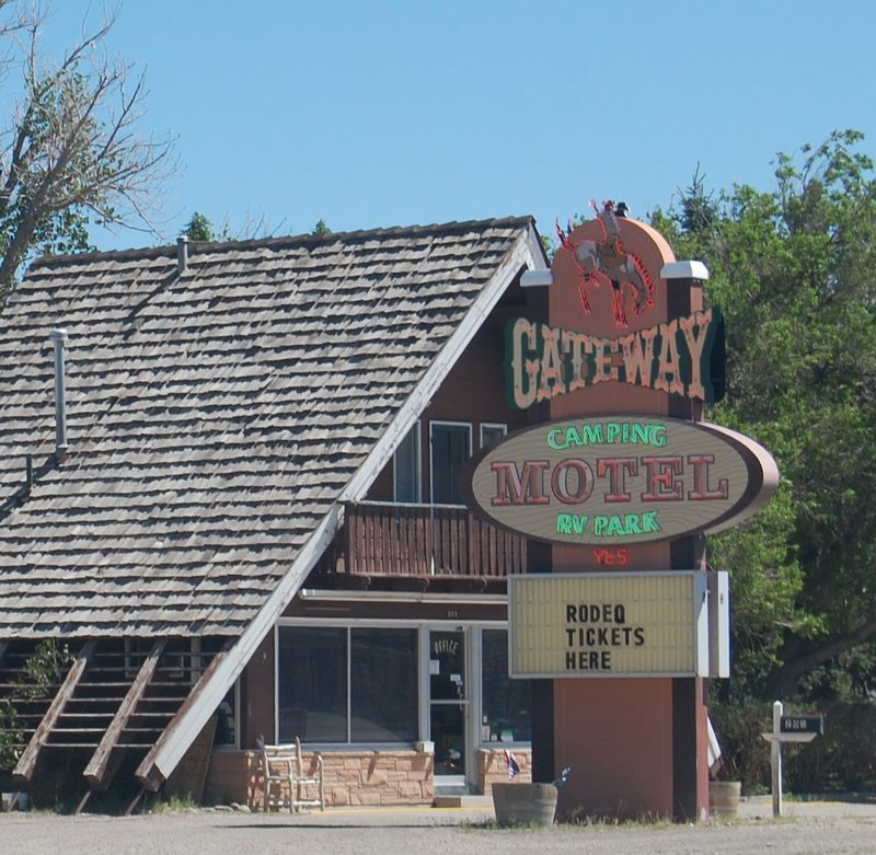 Rodeo Motel in Cody, Wyoming