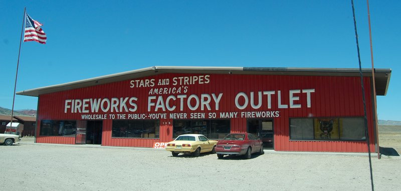 Another Firework Outlet, the country is obsessed with them
