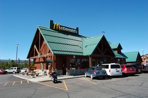 McDonald's Look Nicer Outside Yellowstone