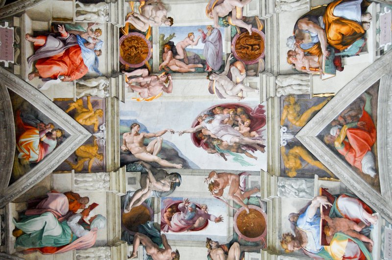 Michelangelos Creation of Adam
