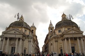 Via del Corso from Piazza del Popolo