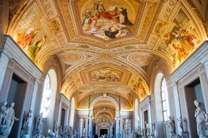 Main Gallery in Vatican Museums
