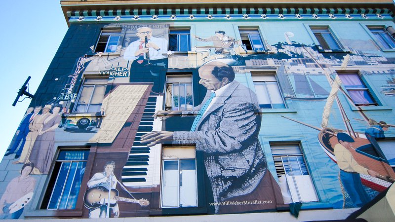 Amazing Wall Mural in SF
