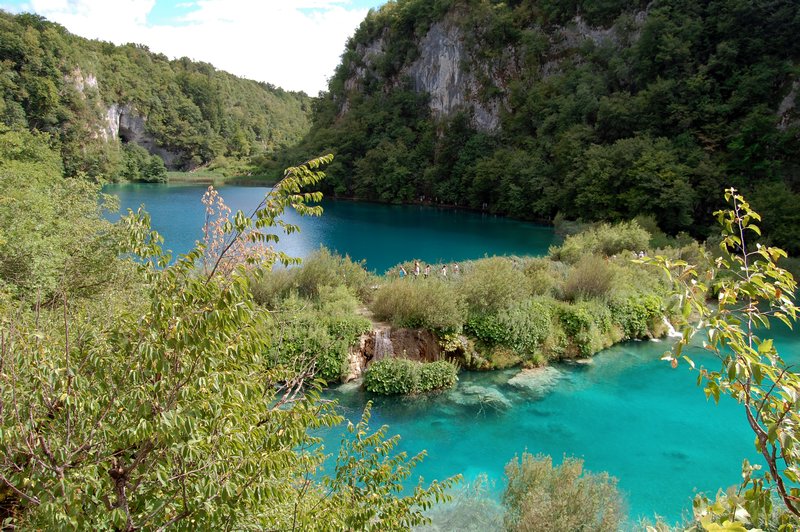 Turquoise Plitvice Lakes