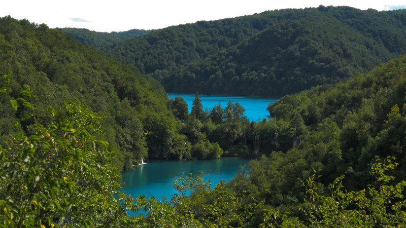 Tiered Blue Plitvika Jezera