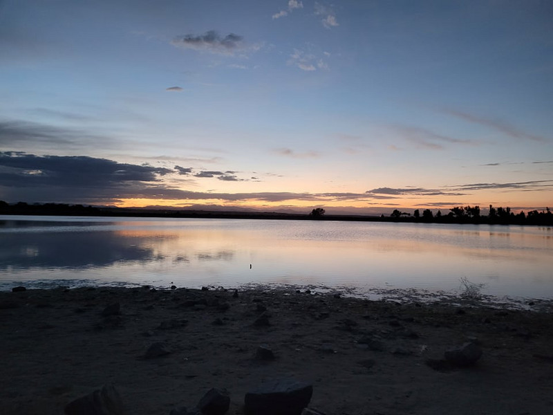 Bingham lake Sunset