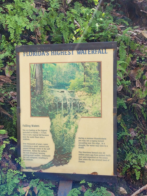 73 feet makes it Florida's tallest waterfall