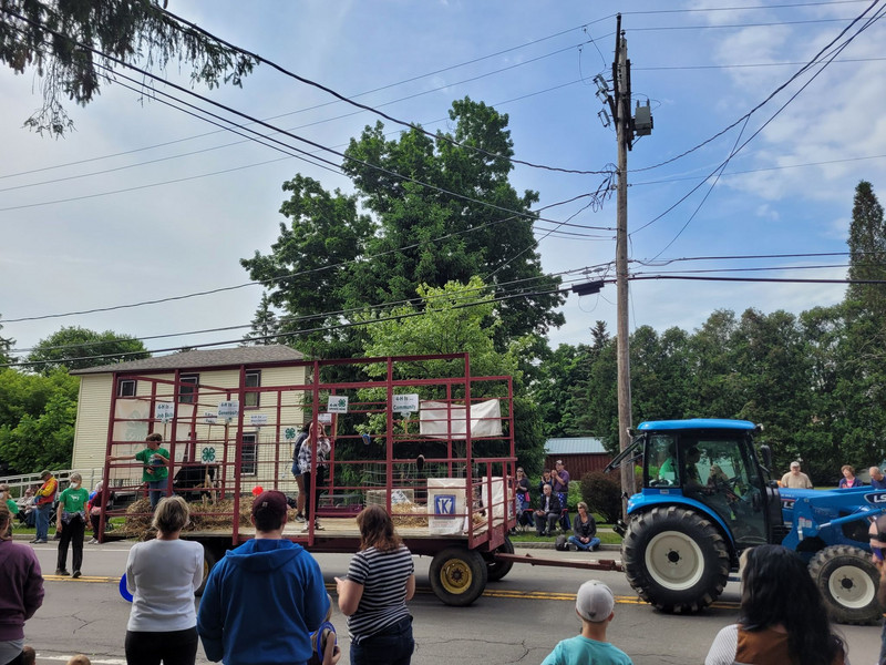 Dryden dairy day parade