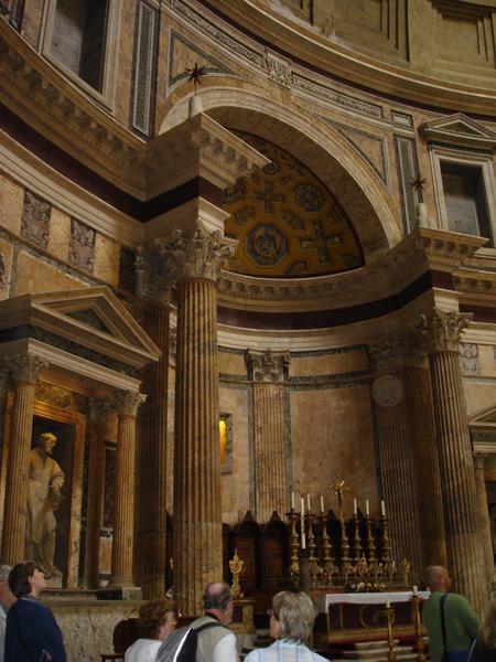 inside the Pantheon