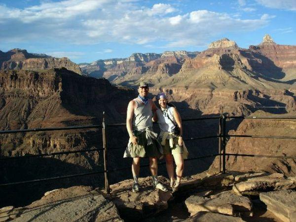Paul and I at Plateau Point