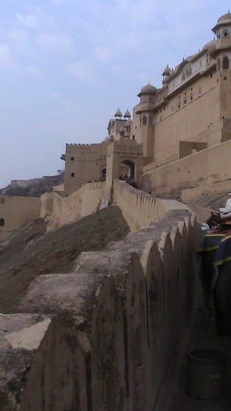 Side of fort