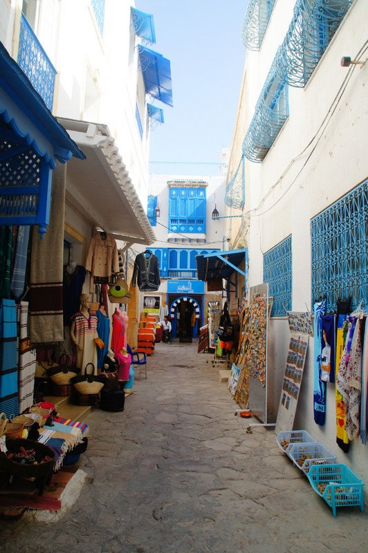 Shops Inside The Medina