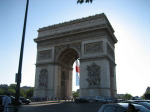 Arc de Triomphe on Bastille Day