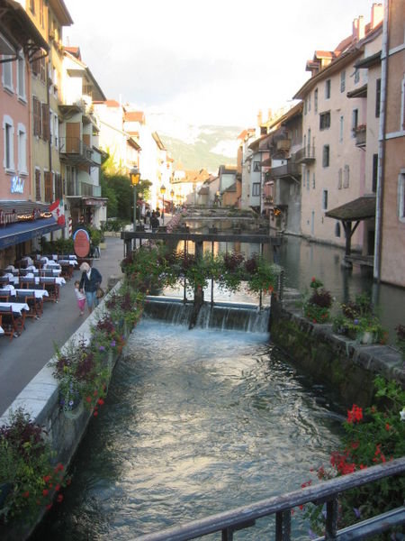 One Of The Canals In Annecy