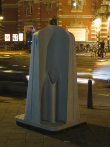 That's A Urinal In The Middle Of the Street