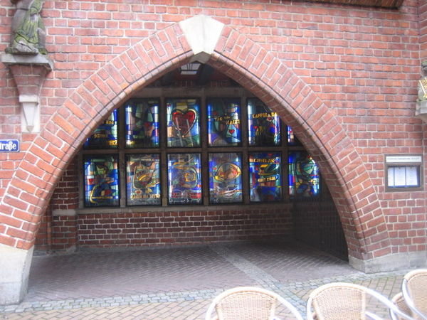 Art Nouveau Archway In Bottcherstrasse