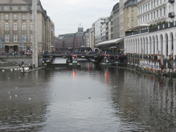 Canal In Hamburg