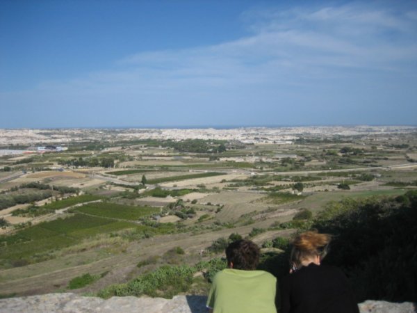 View From Mdina Lookout