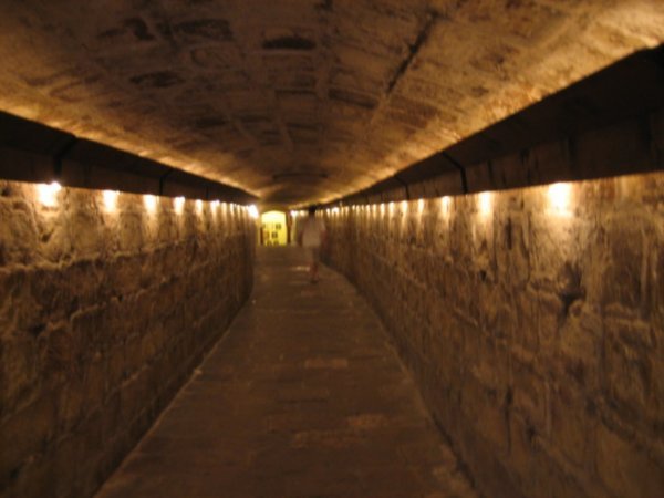 Tunnel To "The Malta Experience"