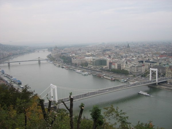 Looking Across Budapest