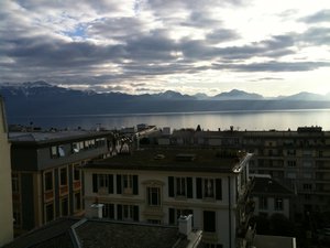 View Of Lake Geneva, Lausanne