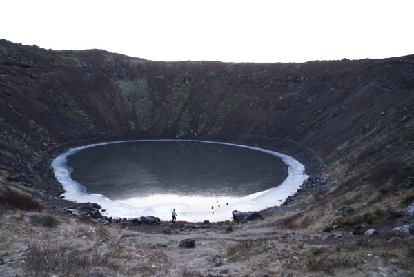 Descent Into Kerið