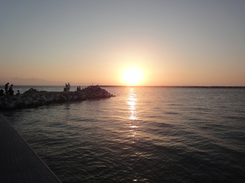 Sunset Over Naxos