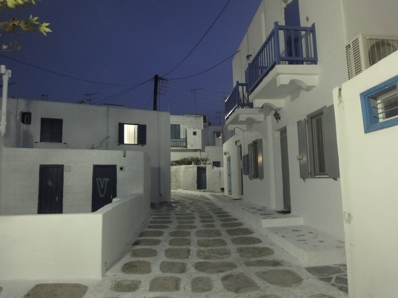 Streets Of Mykonos Town