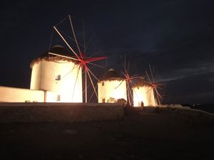 The Famous Windmills Of Mykonos