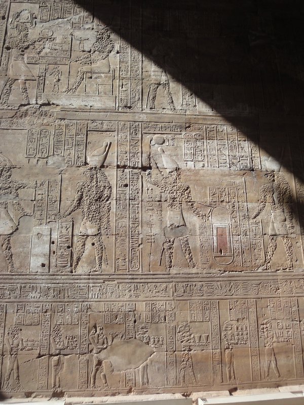 Hieroglyphs, Edfu Temple