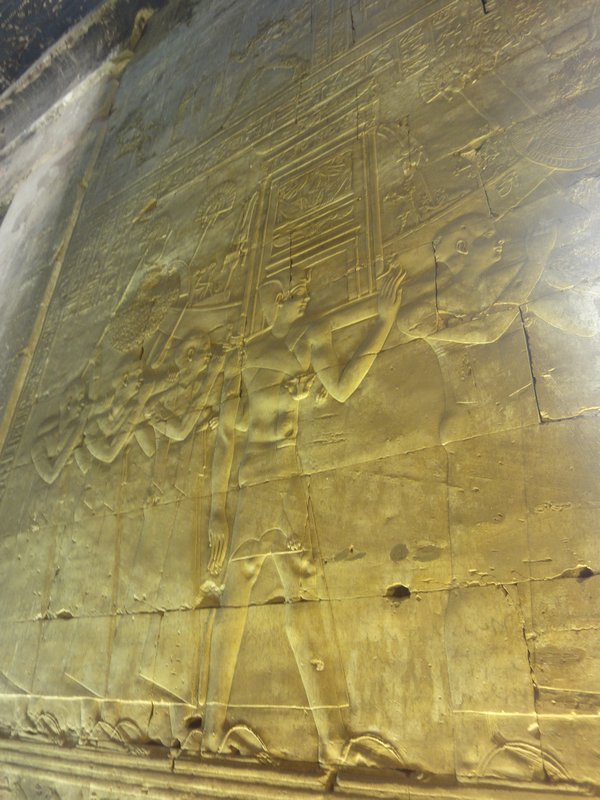 Indoor Hieroglyphs, Edfu Temple