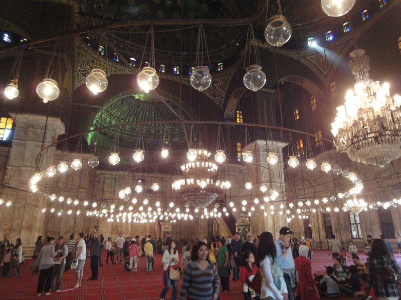 Interior Of The Muhammad Ali Mosque