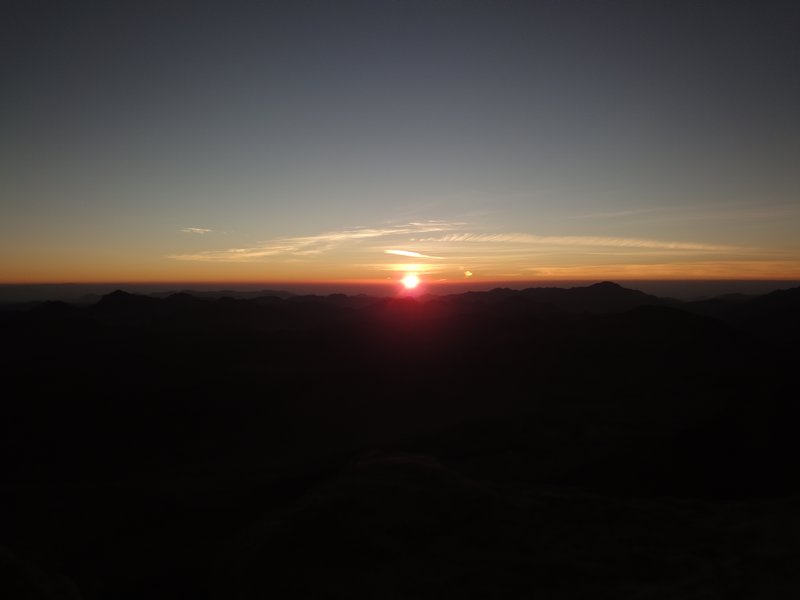 Sunrise On Mt. Sinai