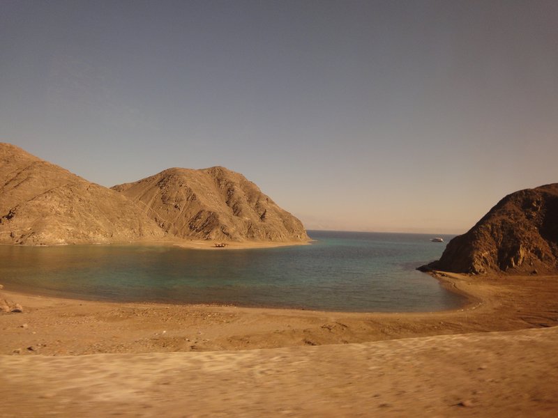 Small Bay Along The Red Sea Coast