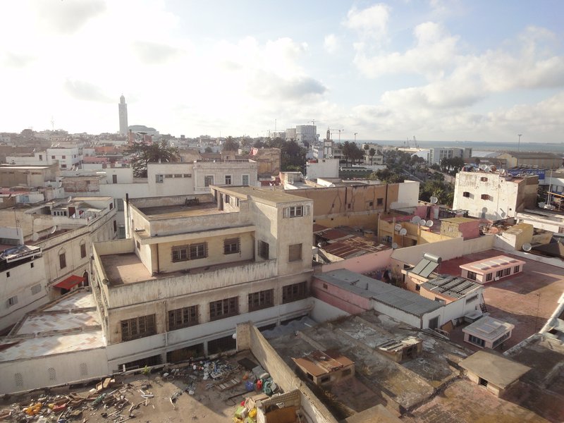 Rooftop View Of Casablanca
