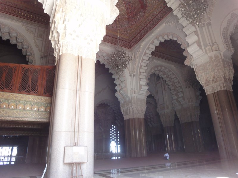 Inside The Hassan II Mosque