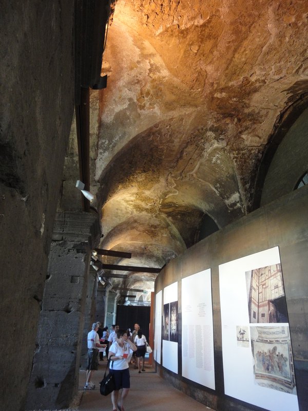 Exhibit Inside The Colosseum