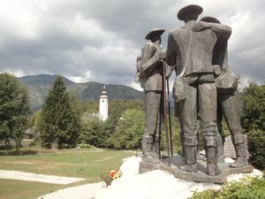 Climbers Statue