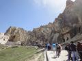Rows Of Cave Buildings