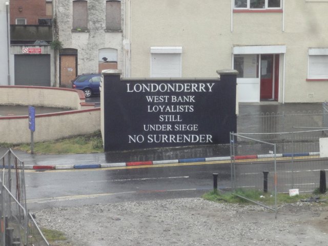 Protestant Neighbourhood, Derry