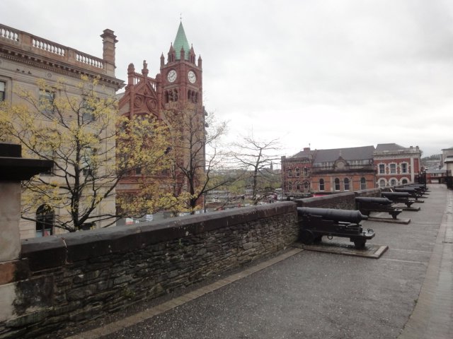 Guildhall & City Wall, Derry