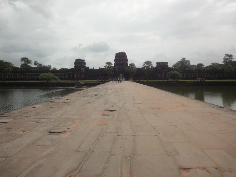 Bridge Into Angkor Wat