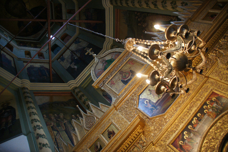 Inside St Basil's Cathedral