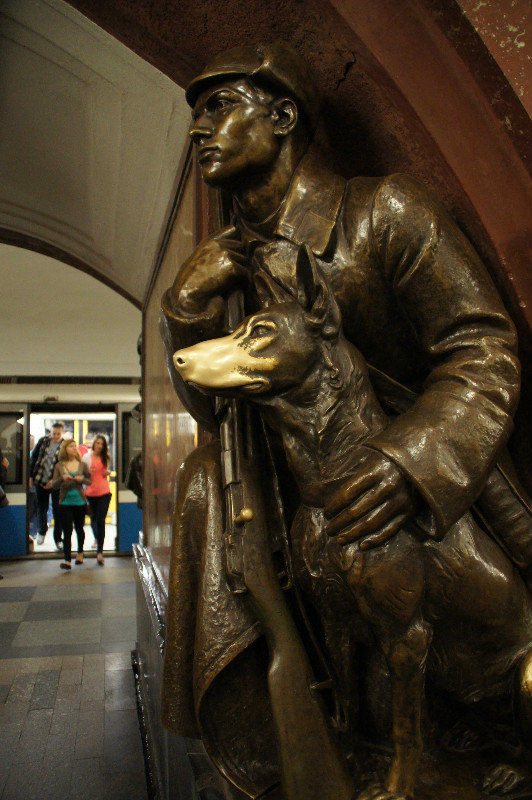 Metro Statue