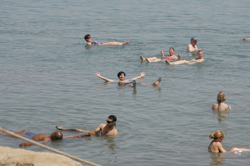 Floating In The Dead Sea